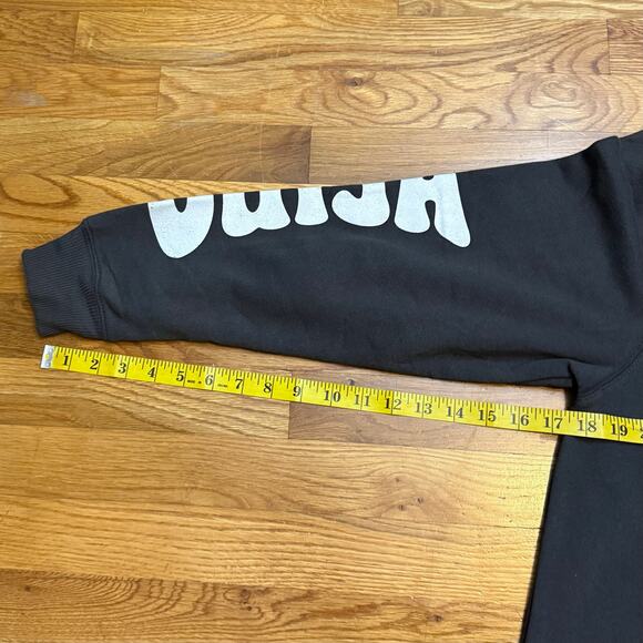 Ouija Women’s Medium Charcoal Gray Long Sleeve Crewneck Sweatshirt Cozy Goth New - Picture 5 of 7